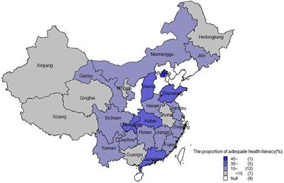 Health Literacy and Regional Heterogeneities in China: A Population-Based Study